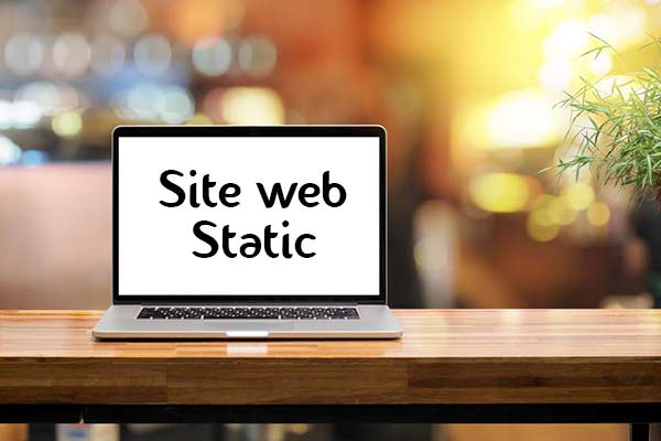 site web static